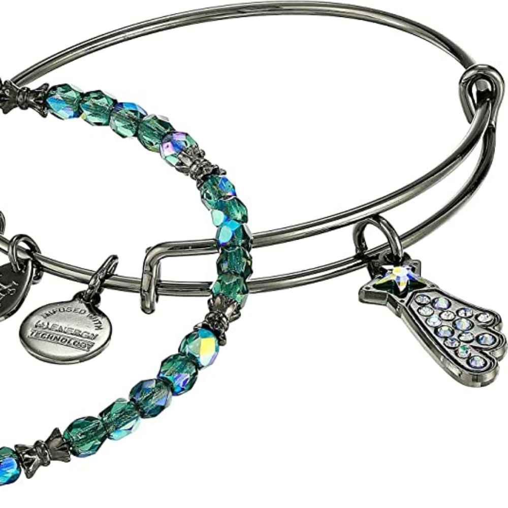 Alex and Ani Womens Shooting Star Bangles Set of 2